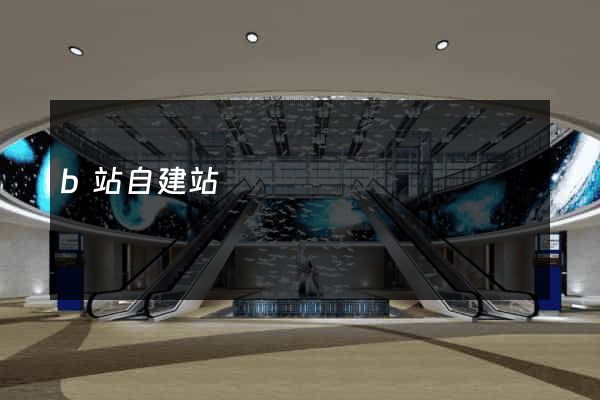 b站自建站