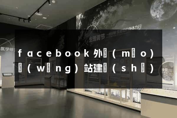 facebook外貿(mào)網(wǎng)站建設(shè)