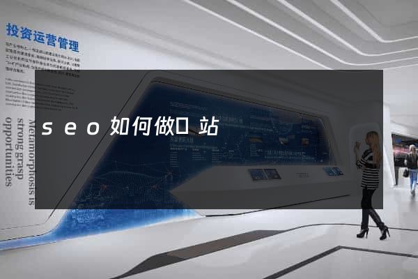 seo如何做網站