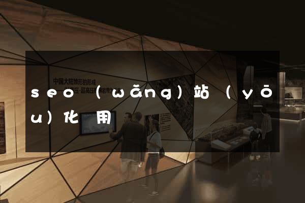 seo網(wǎng)站優(yōu)化費用