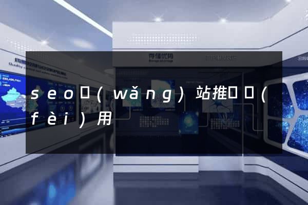 seo網(wǎng)站推廣費(fèi)用