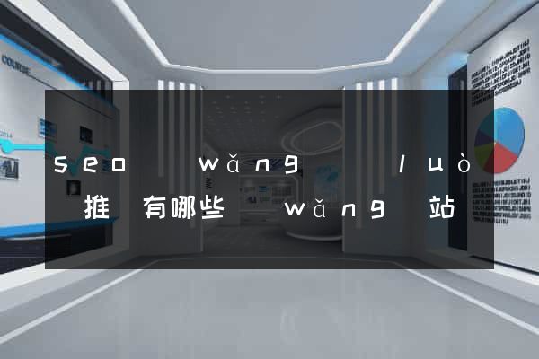 seo網(wǎng)絡(luò)推廣有哪些網(wǎng)站