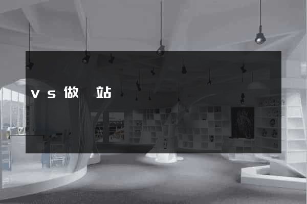vs做網站