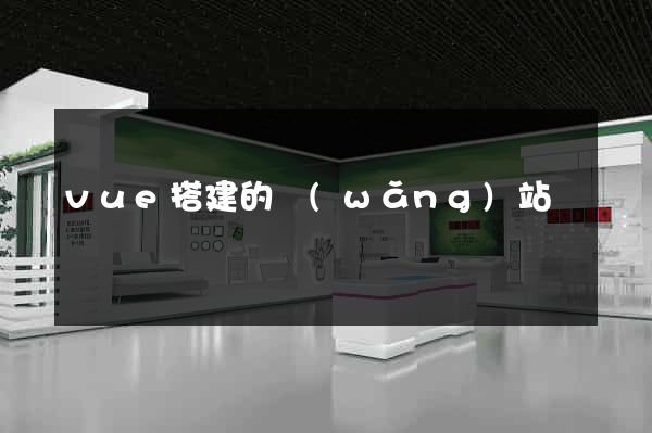 vue搭建的網(wǎng)站