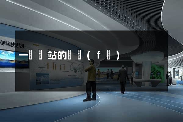 一個網站的開發(fā)