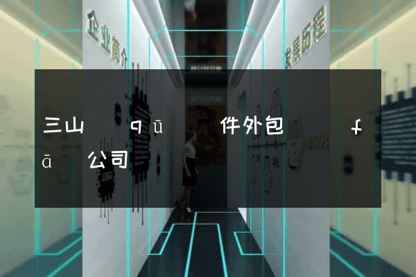 三山區(qū)軟件外包開發(fā)公司