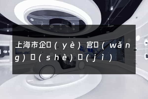 上海市企業(yè)官網(wǎng)設(shè)計(jì)