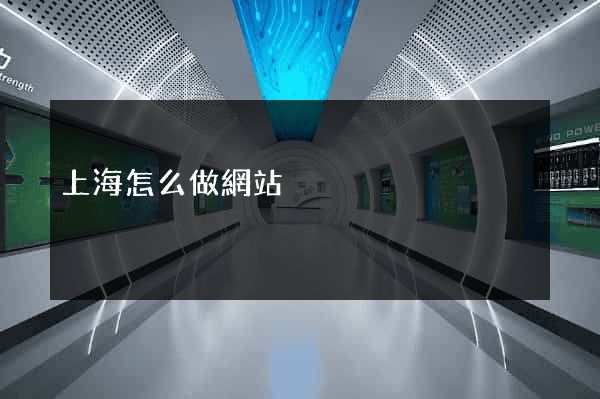 上海怎么做網站