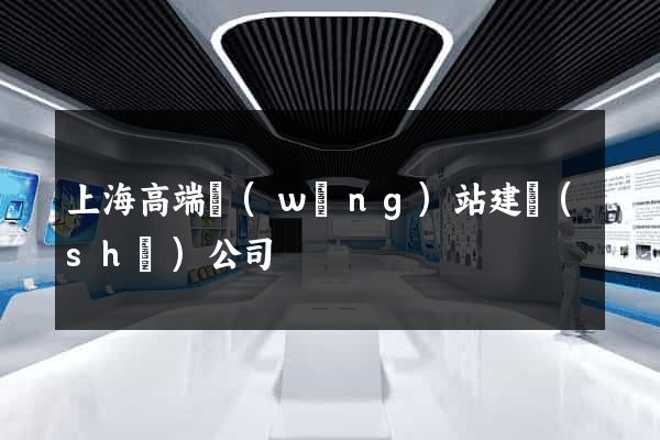 上海高端網(wǎng)站建設(shè)公司