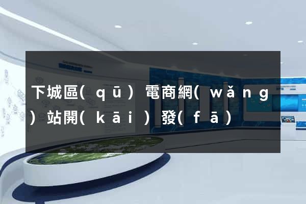 下城區(qū)電商網(wǎng)站開(kāi)發(fā)