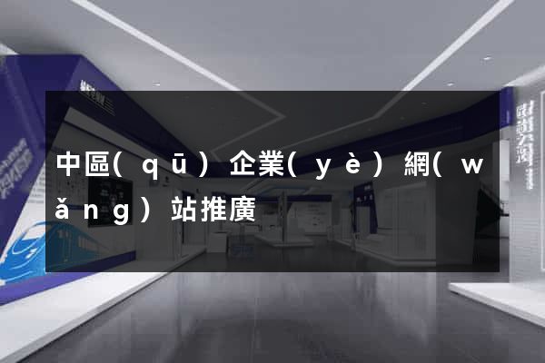 中區(qū)企業(yè)網(wǎng)站推廣