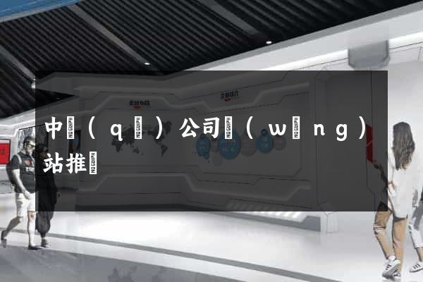 中區(qū)公司網(wǎng)站推廣