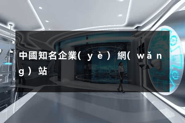 中國知名企業(yè)網(wǎng)站