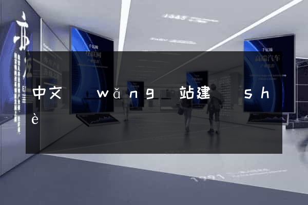 中文網(wǎng)站建設(shè)