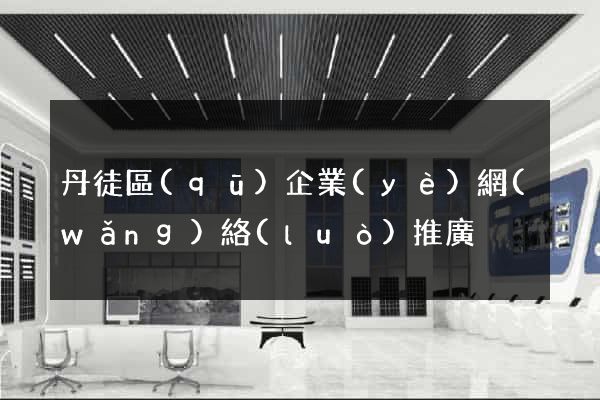丹徒區(qū)企業(yè)網(wǎng)絡(luò)推廣