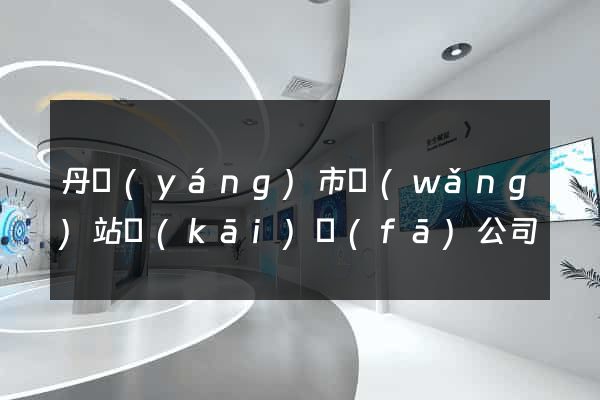 丹陽(yáng)市網(wǎng)站開(kāi)發(fā)公司