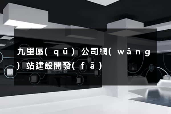 九里區(qū)公司網(wǎng)站建設開發(fā)