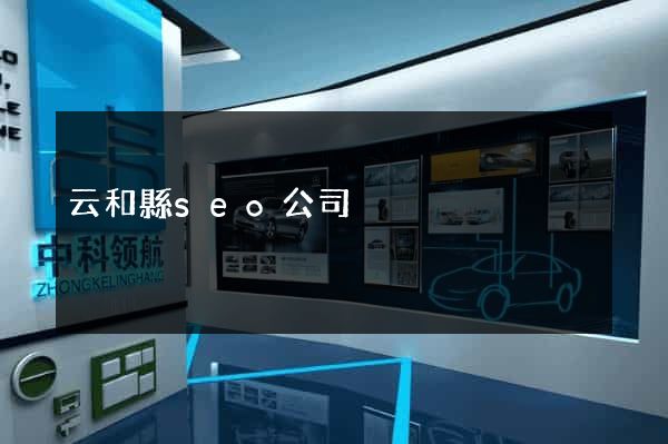 云和縣seo公司