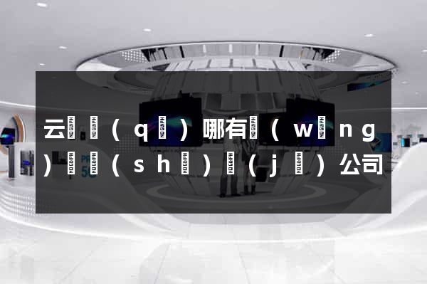云龍區(qū)哪有網(wǎng)頁設(shè)計(jì)公司