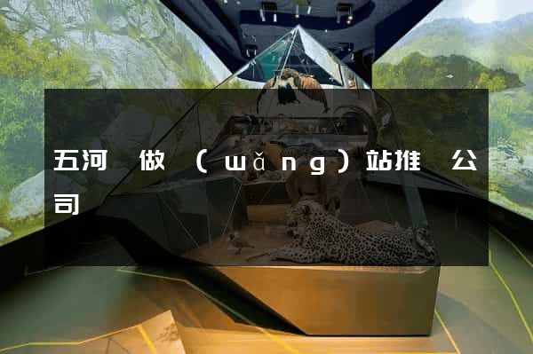 五河縣做網(wǎng)站推廣公司