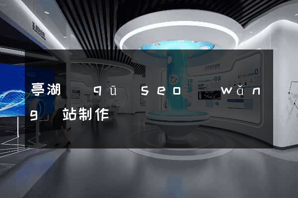 亭湖區(qū)seo網(wǎng)站制作