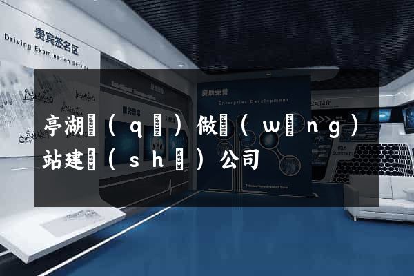 亭湖區(qū)做網(wǎng)站建設(shè)公司