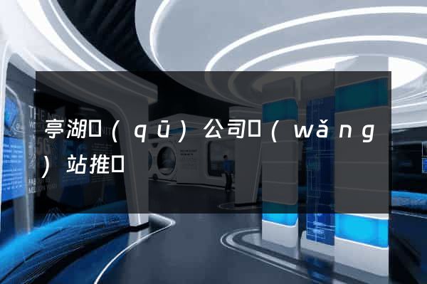 亭湖區(qū)公司網(wǎng)站推廣