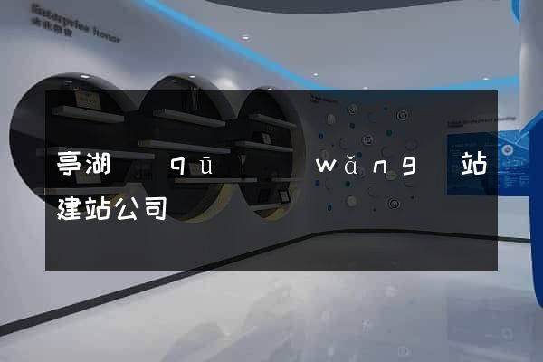 亭湖區(qū)網(wǎng)站建站公司