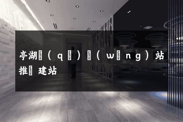 亭湖區(qū)網(wǎng)站推廣建站