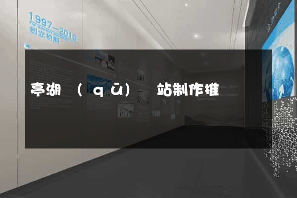 亭湖區(qū)網站制作推廣