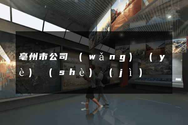 亳州市公司網(wǎng)頁(yè)設(shè)計(jì)