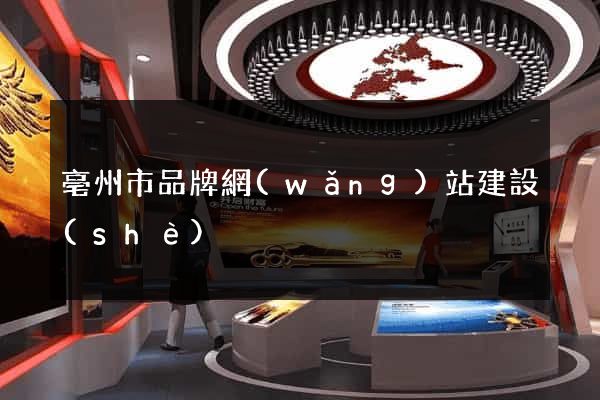 亳州市品牌網(wǎng)站建設(shè)