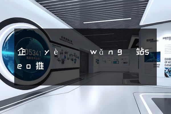 企業(yè)網(wǎng)站seo推廣