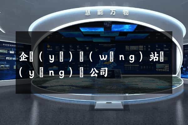 企業(yè)網(wǎng)站營(yíng)銷公司