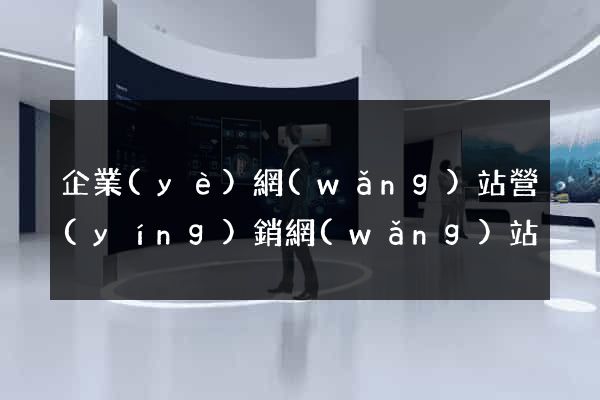 企業(yè)網(wǎng)站營(yíng)銷網(wǎng)站