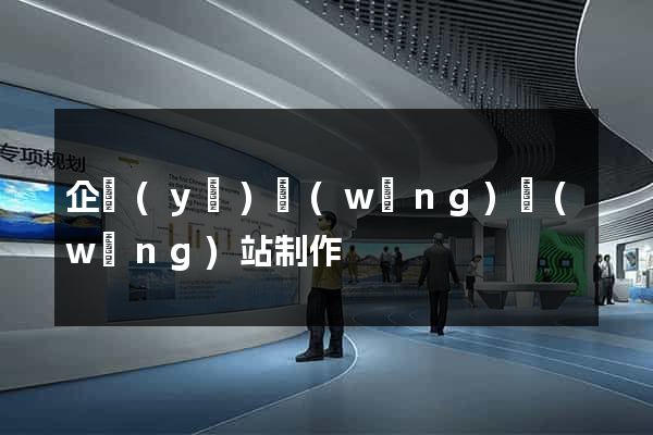 企業(yè)網(wǎng)網(wǎng)站制作