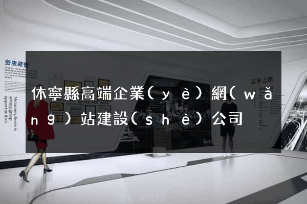 休寧縣高端企業(yè)網(wǎng)站建設(shè)公司