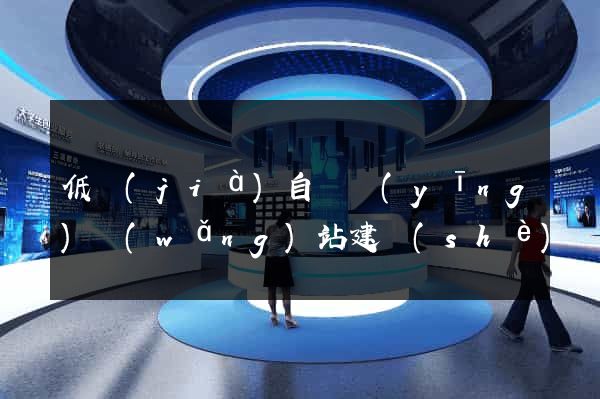低價(jià)自適應(yīng)網(wǎng)站建設(shè)優(yōu)化建站