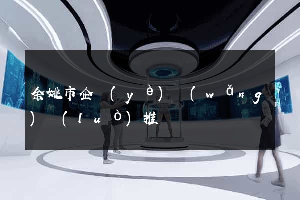 余姚市企業(yè)網(wǎng)絡(luò)推廣