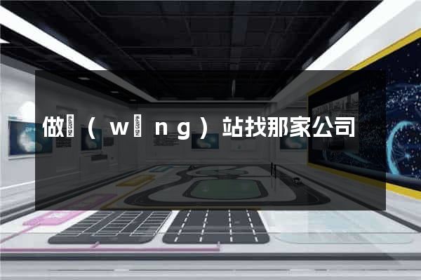 做網(wǎng)站找那家公司