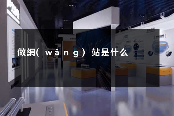 做網(wǎng)站是什么