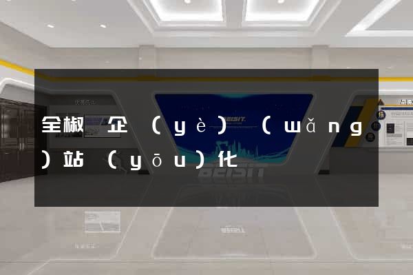 全椒縣企業(yè)網(wǎng)站優(yōu)化