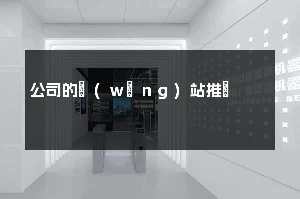 公司的網(wǎng)站推廣