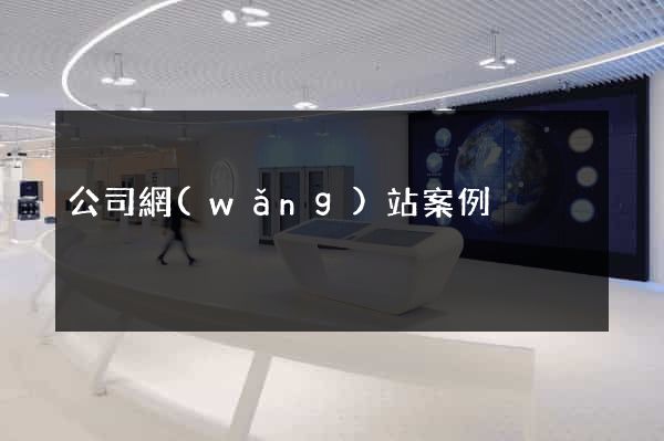 公司網(wǎng)站案例