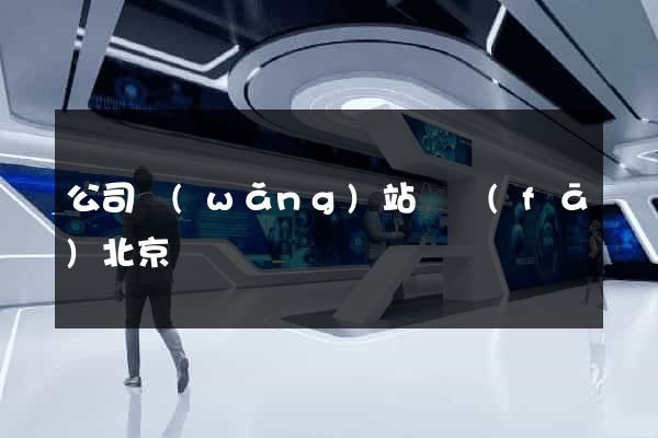 公司網(wǎng)站開發(fā)北京