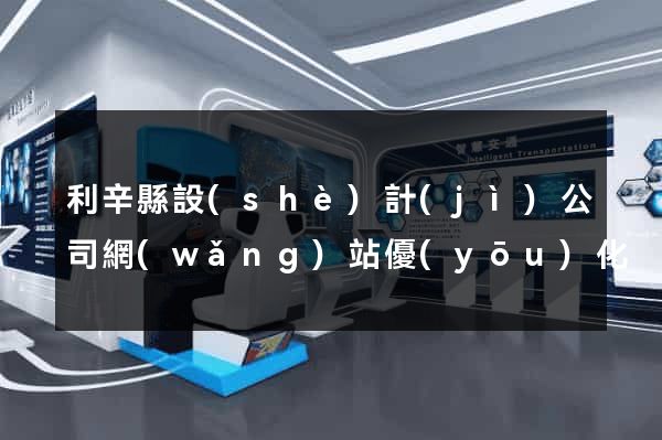 利辛縣設(shè)計(jì)公司網(wǎng)站優(yōu)化