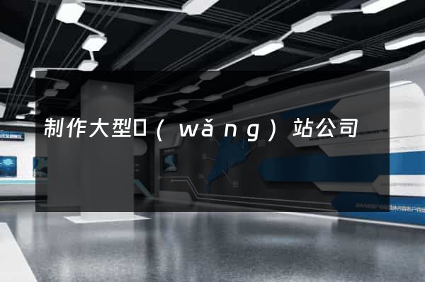 制作大型網(wǎng)站公司