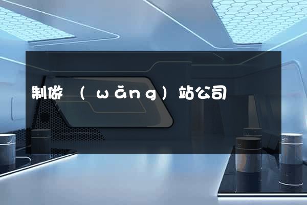 制做網(wǎng)站公司