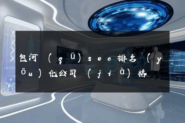 包河區(qū)seo排名優(yōu)化公司價(jià)格