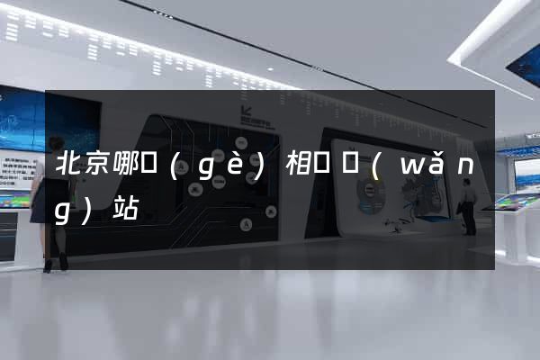 北京哪個(gè)相親網(wǎng)站